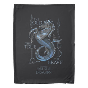 HOUSE OF THE DRAGON   House Velaryon Sigil Duvet Cover