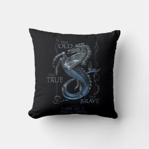 HOUSE OF THE DRAGON House Velaryon Sigil Throw Pillow