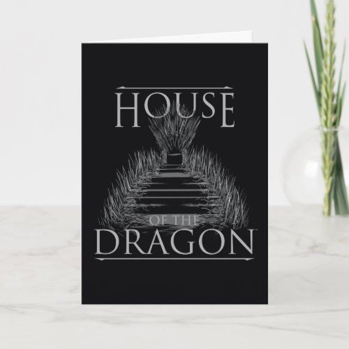 HOUSE OF THE DRAGON  Iron Throne Graphic Card