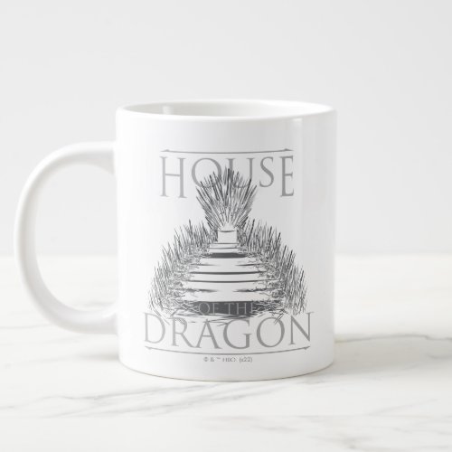 HOUSE OF THE DRAGON  Iron Throne Graphic Giant Coffee Mug