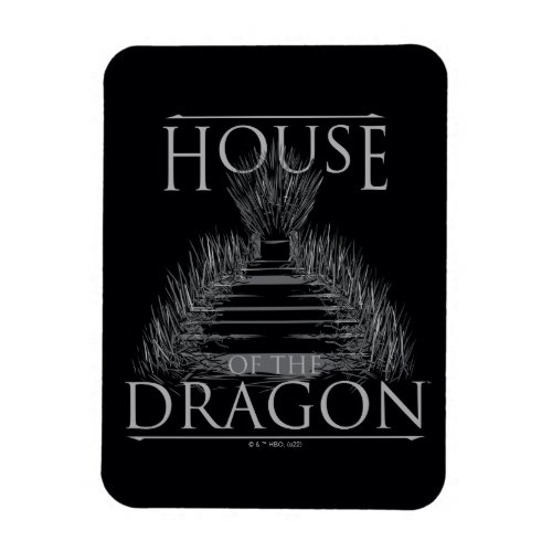 HOUSE OF THE DRAGON  Iron Throne Graphic Magnet