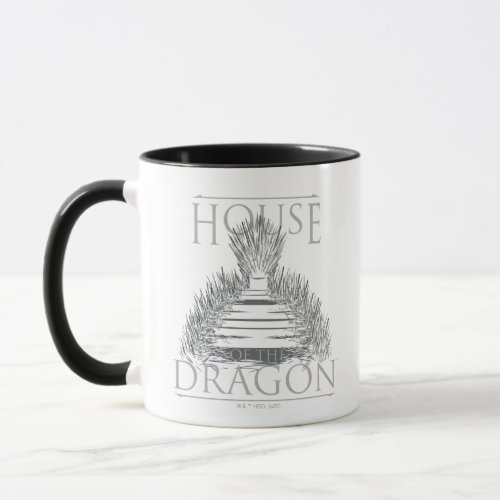 HOUSE OF THE DRAGON  Iron Throne Graphic Mug