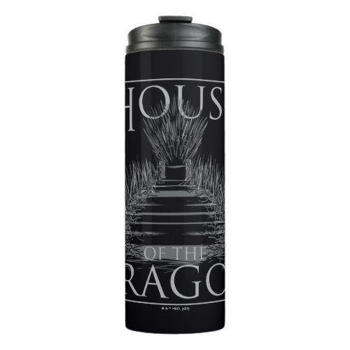HOUSE OF THE DRAGON  Iron Throne Graphic Thermal Tumbler