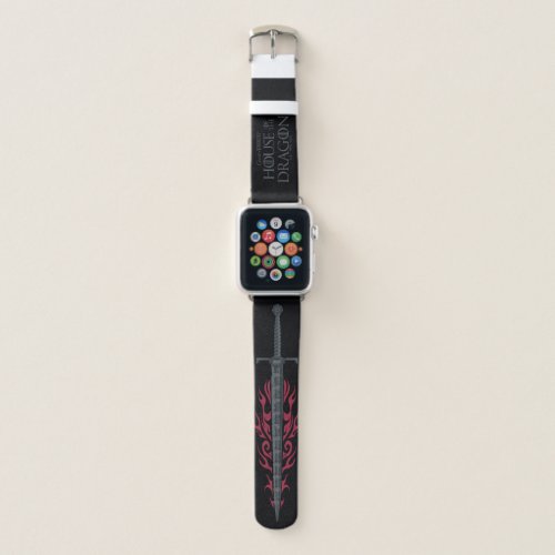 HOUSE OF THE DRAGON  King Viserys Flaming Sword Apple Watch Band