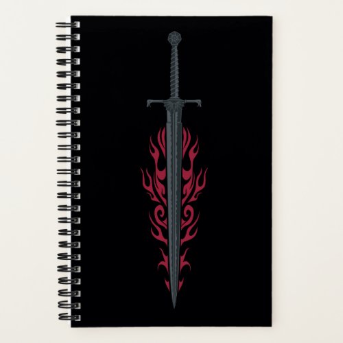 HOUSE OF THE DRAGON  King Viserys Flaming Sword Notebook