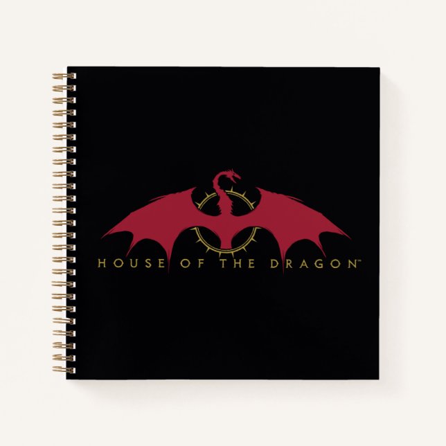 HOUSE OF THE DRAGON | Red Dragon Graphic Notebook (Front)