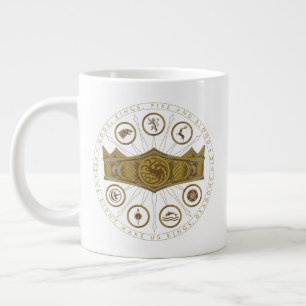 HOUSE OF THE DRAGON Seven Kingdoms Crown Graphic Giant Coffee Mug