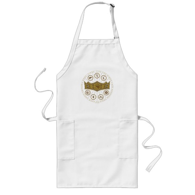 HOUSE OF THE DRAGON | Seven Kingdoms Crown Graphic Long Apron (Front)
