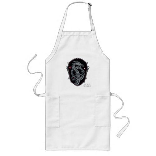 HOUSE OF THE DRAGON  Silver Dragon Crest Long Apron