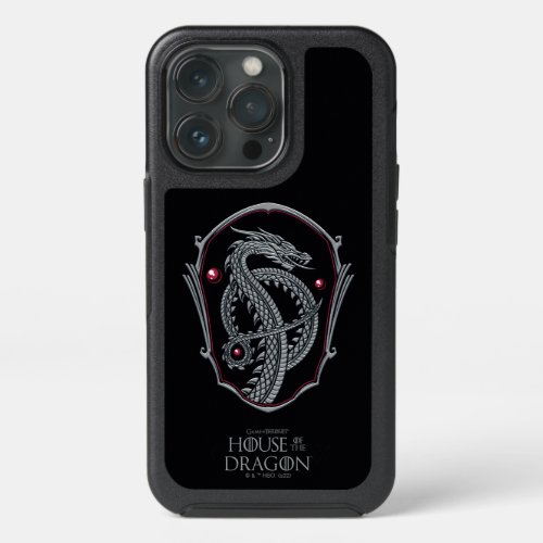 HOUSE OF THE DRAGON  Silver Dragon Crest iPhone 13 Pro Case