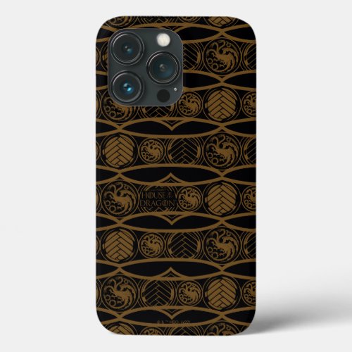 HOUSE OF THE DRAGON  Targaryen Stripe Pattern iPhone 13 Pro Case