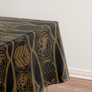 HOUSE OF THE DRAGON Targaryen Stripe Pattern Tablecloth