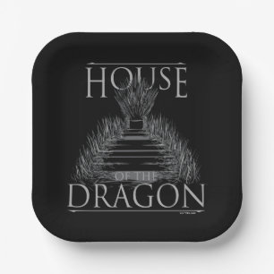HOUSE OF THE DRAGON Throne Paper Plates