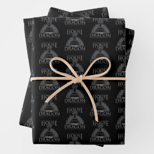 HOUSE OF THE DRAGON Throne Wrapping Paper Sheets
