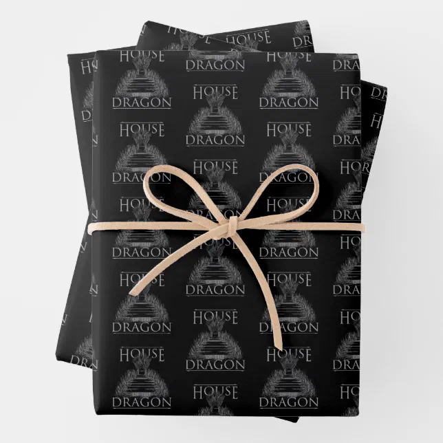 HOUSE OF THE DRAGON Throne Wrapping Paper Sheets | Zazzle