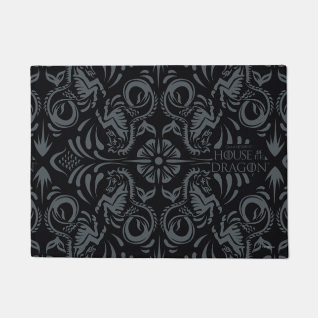 HOUSE OF THE DRAGON | Velaryon Diamond Pattern Doormat (Front)