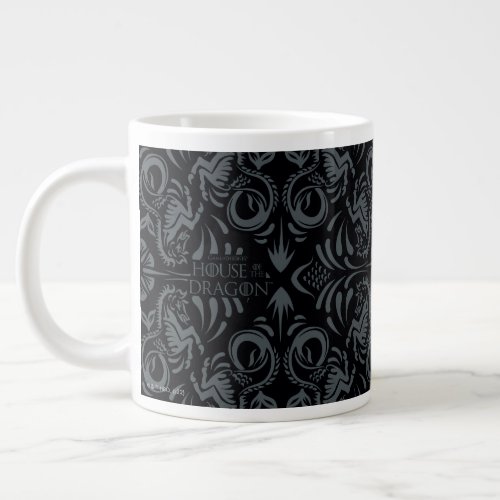 HOUSE OF THE DRAGON  Velaryon Diamond Pattern Giant Coffee Mug