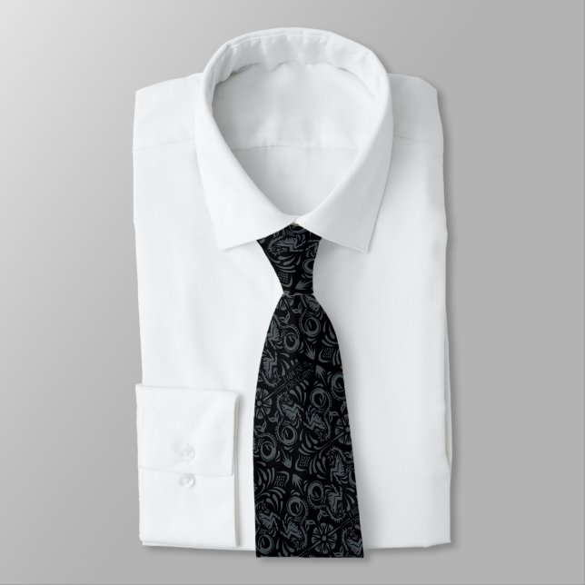 HOUSE OF THE DRAGON | Velaryon Diamond Pattern Neck Tie (Tied)