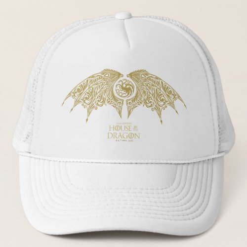 HOUSE OF THE DRAGON  Winged Targaryen Crest Trucker Hat