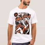 House of the Living Dead Spook Show Tee Shirt<br><div class="desc">Vintage Spook Show poster image - Dracula appears in the House of the Living Dead live stage show!  Hi Resolution,  high quality image.</div>