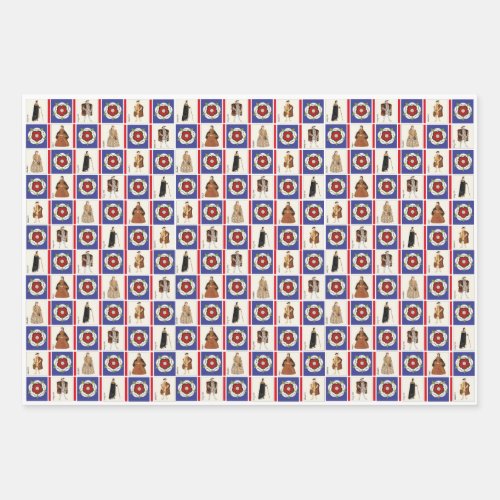 House Of Tudor Wrapping Paper