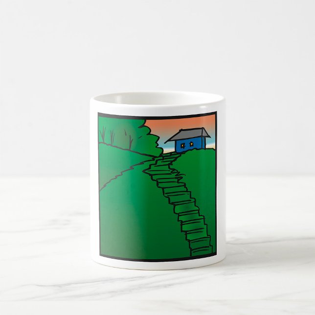 House On A Green Hill Coffee Mug (Creator Uploaded)