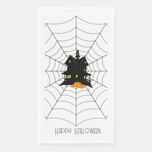 House On A Spider Web Paper Guest Towels