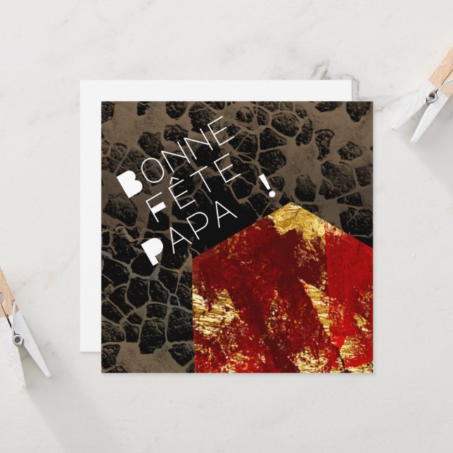 House on fire - Bonne fete papa (Front/Back In Situ)