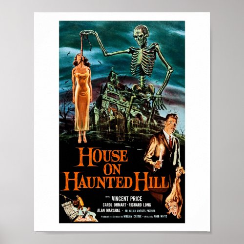 House on Haunted Hill 1959 Poster