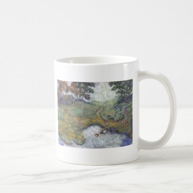 House on Pond - Mug (Right)