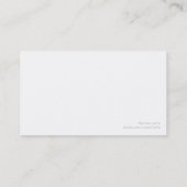 House Painter Business Cards (Back)