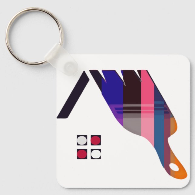 House Painter Keychain (Front)