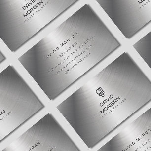 House Painter Metallic Business Card