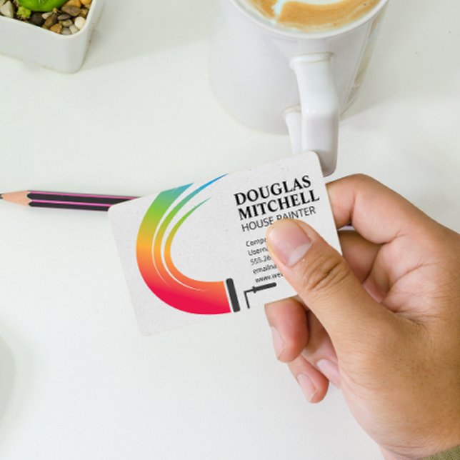 House Painter | Paint Roller Business Card (Creator Uploaded)