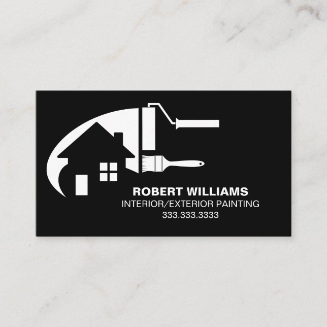 House Painter Professional Business Card (Front)