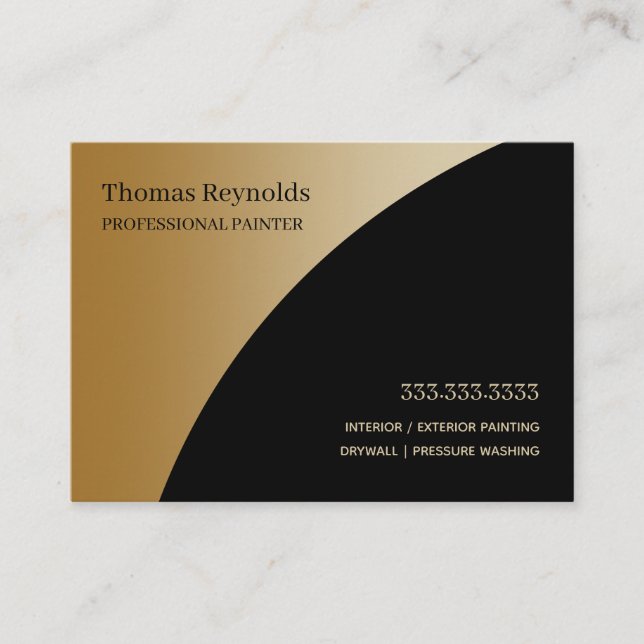 House Painter Professional Business Card (Front)