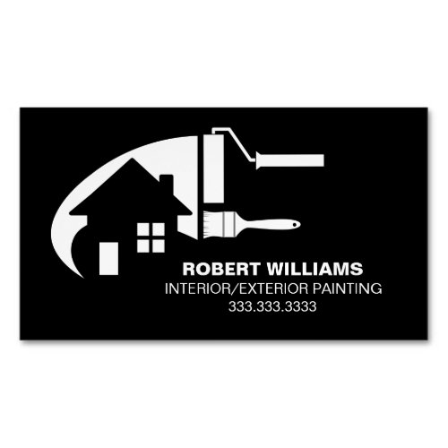 House Painter Professional Business Card Magnet