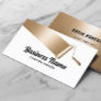 House Painter Professional Gold Painting Service Business Card