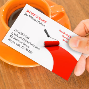 House Painting Business Card Template