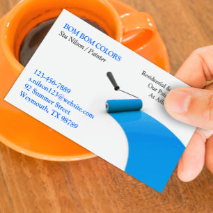 House Painting Business Card Template