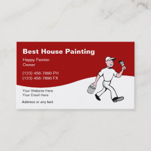 House Painting Business Cards