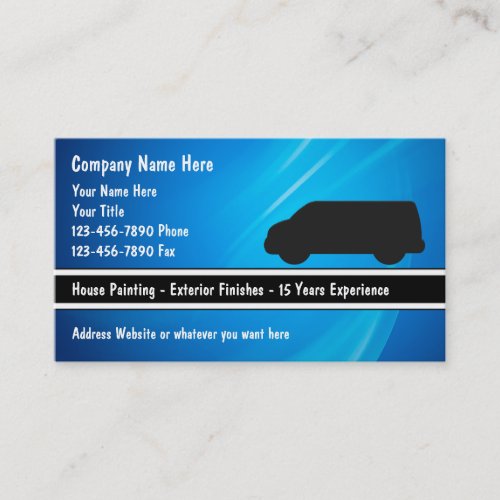 House Painting Business Cards