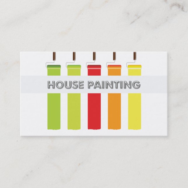 House Painting Business Cards (Front)