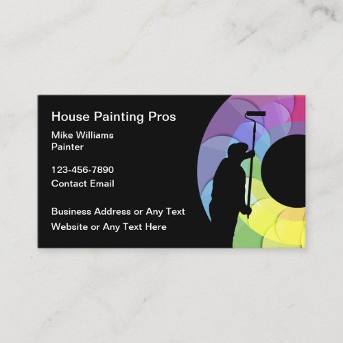 House Painting Professional Business Cards