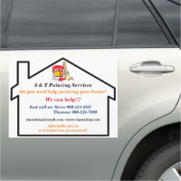 House Painting Services Truck Door