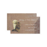 House & Pet Sitting Dog & Cat Business Card House & Pet Sitting Dog & Cat Business Card