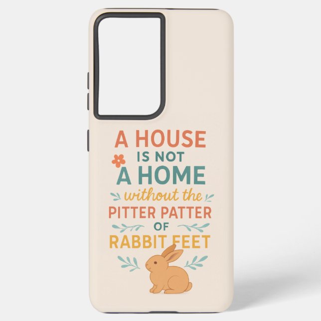 House pitter patter rabbit feet samsung galaxy case (Back)