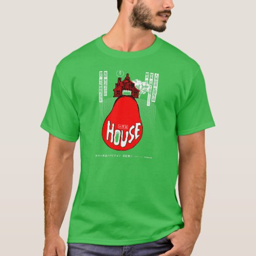 House Poster Tee 1977 Japanese film