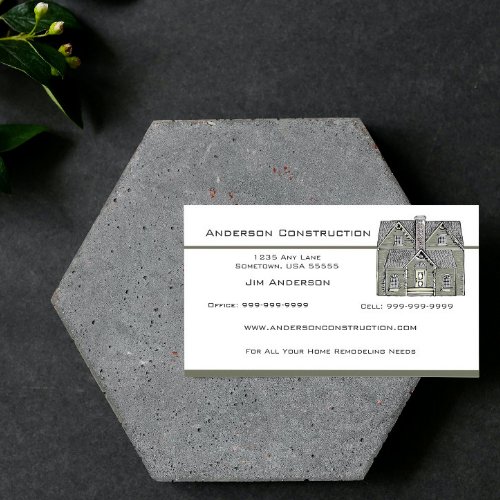 House Remodeling Business Card