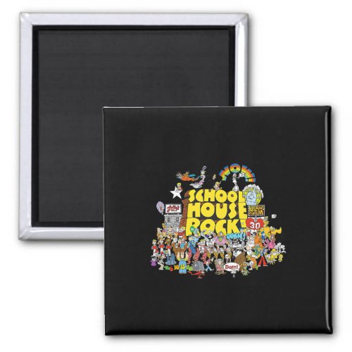 House Rock School Animated Cartoons Back To School Magnet
